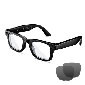 KWENRUN AI Smart Glasses 8MP camera for crisp travel photos.