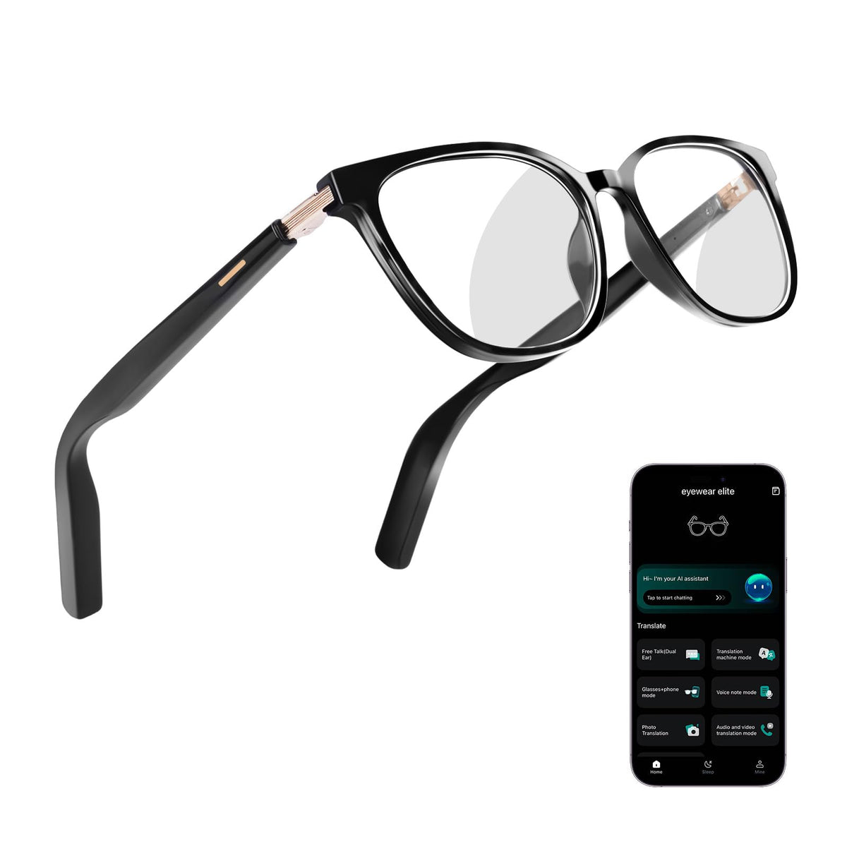 KWENRUN front frame view showing sleek design and all-day comfort