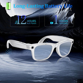 KWENRUN lenses transitioning outdoors, provides UV and blue-light protection