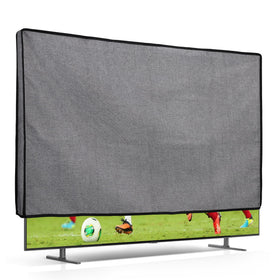 kwmobile dust cover for 55-inch TV front view protects the screen from dust and smudges.
