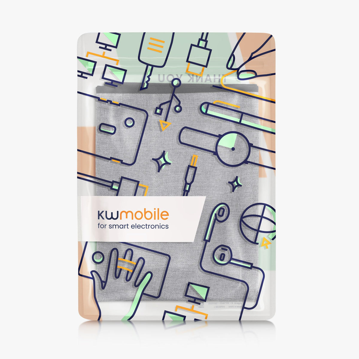 kwmobile dust cover protects against dust and fingerprints daily use.