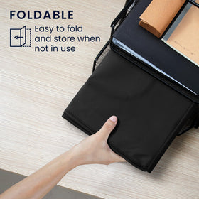 kwmobile indoor 40-inch TV cover cable opening keeps ports accessible.