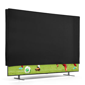 kwmobile indoor 40-inch TV cover front view protects against dust and fingerprints.