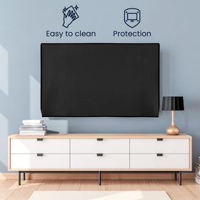 kwmobile Indoor 55-inch TV Cover offers full-coverage protection for living room TVs.