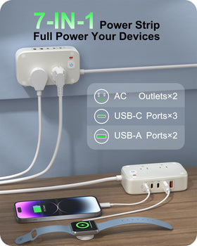 KWRNVO 20W USB-C fast charge port quickly tops up devices