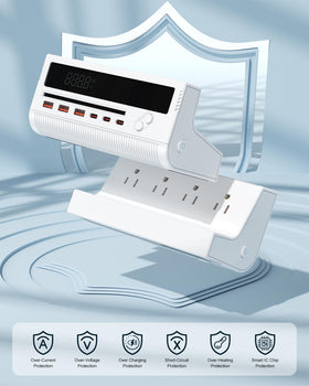 KWRNVO real-time power display shows voltage and usage on the hub