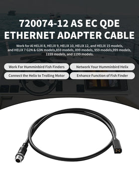 KWRNVO full 1.6ft cable showing compact length for tidy installations