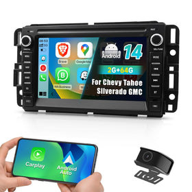 Kxwopem car stereo Android 14 front panel enables seamless in-car app access