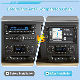 Kxwopem car stereo with CarPlay and Android Auto for safer phone use while driving