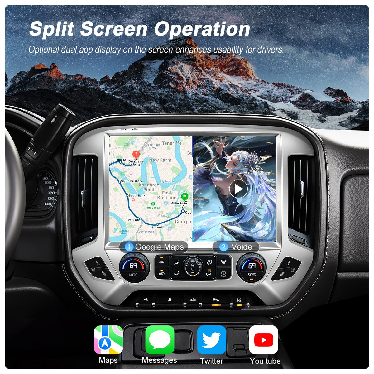 Kyleno 1080p backup camera with night vision