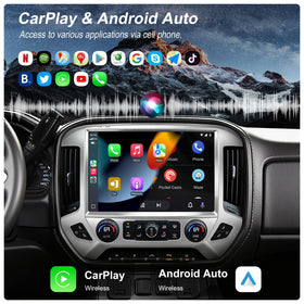 Kyleno FM/AM tuner provides balanced sound and real-time station updates.
