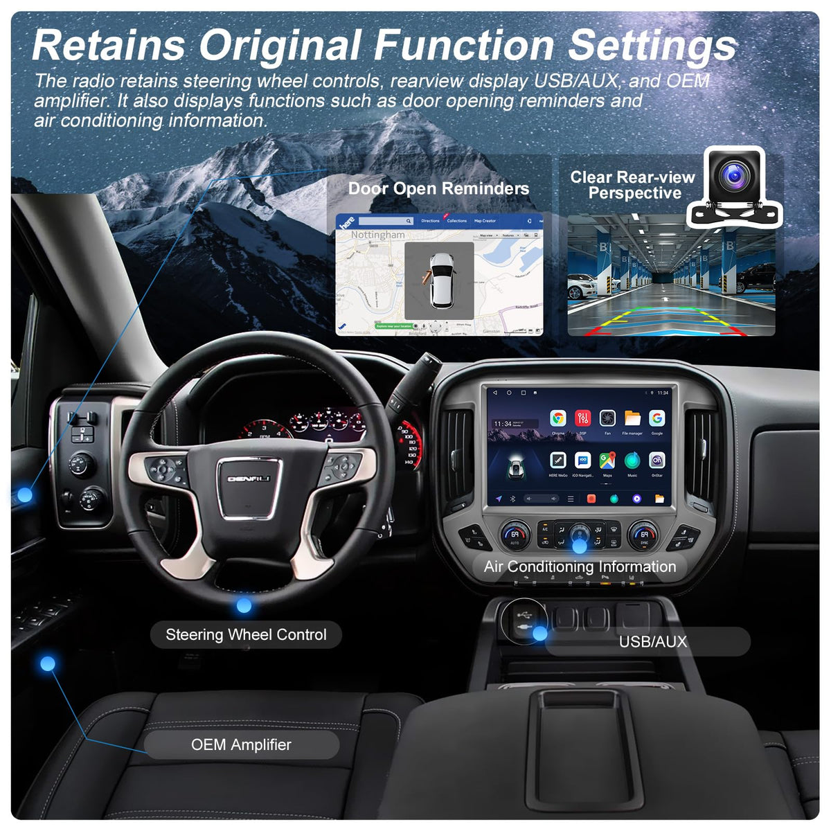 Kyleno GPS with online maps for accurate routing