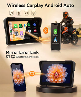KYNNT close up of touchscreen and IP67 badge showing weatherproof protection benefit