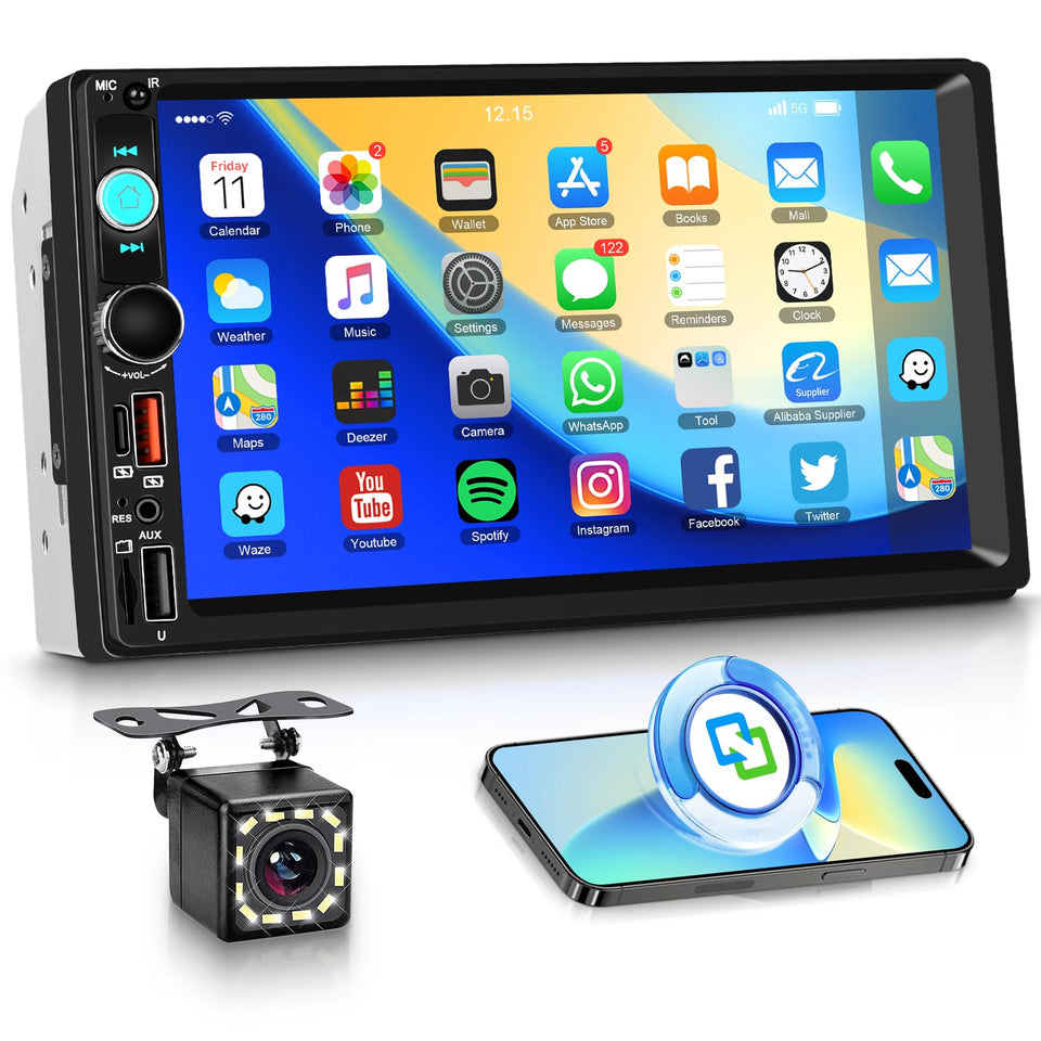 KYNNT front panel display showing home screen and easy controls for convenience