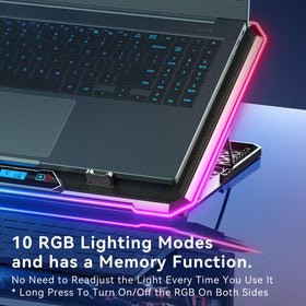 KYOLLY cooler provides dual USB ports for peripherals without extra power.