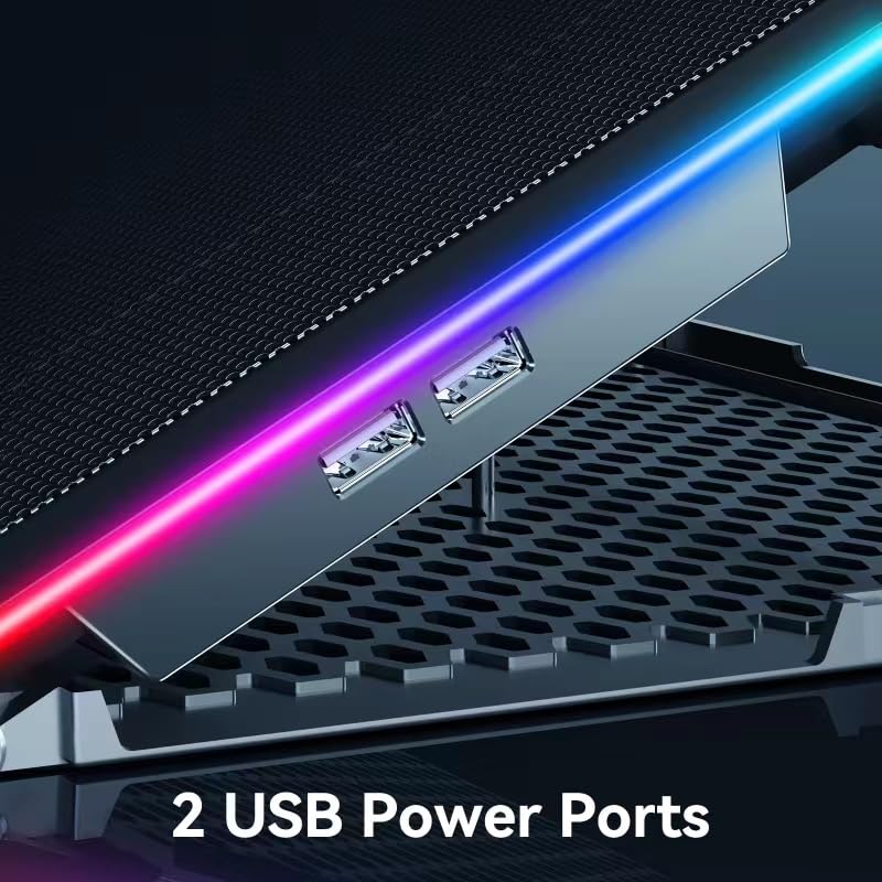 KYOLLY anti-slip base keeps laptops stable on beds, couches, or desks.