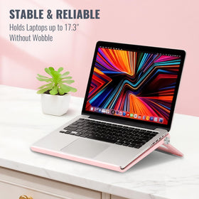 KYQEE closeup of silicone anti-slip pads protecting laptop finishes