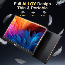 KYY 4K Portable Monitor travel-ready design fits in your bag