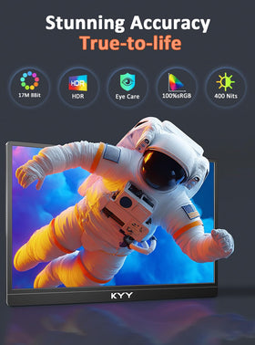 KYY HDR colors render vibrant scenes for gaming and video
