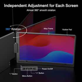 KYY 90-degree kickstand provides stable, wobble-free viewing.