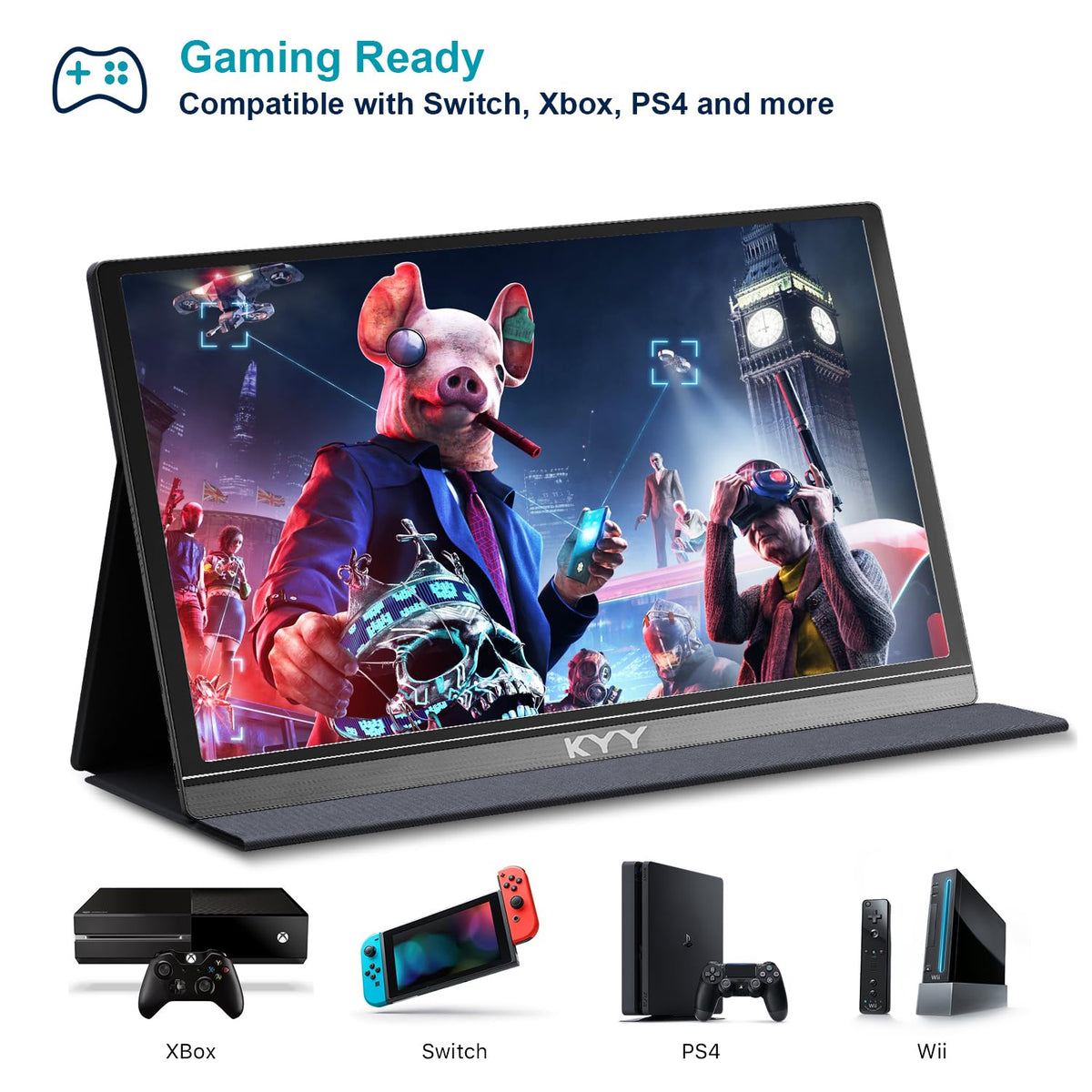 KYY ultra-slim profile supports easy travel and bag packing.