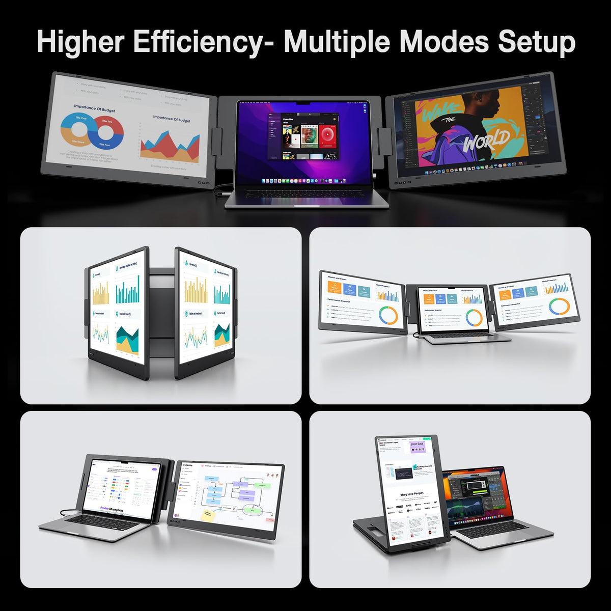KYY X90D included cables and power adapter for ready-to-use setup