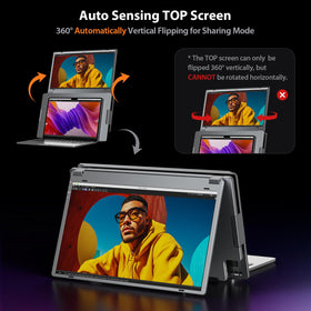 KYY X90G 90-degree auto-rotation simplifies screen orientation.