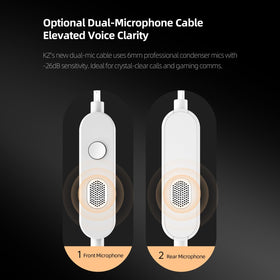 KZ AM16 internal sound tube design improving precise sound delivery
