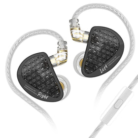 KZ AS16 Pro outer shell with premium resin finish for durable, premium listening.