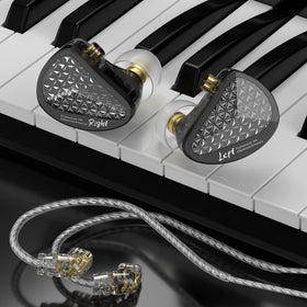 KZ AS16 Pro elastomer tips provide snug seal and reduced leakage for better isolation.