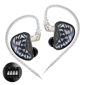 KZ AS24 Pro chassis with precise DLP design delivering balanced sound.