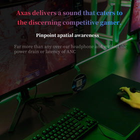 KZ Axas comfort-fit with earhooks for long sessions.