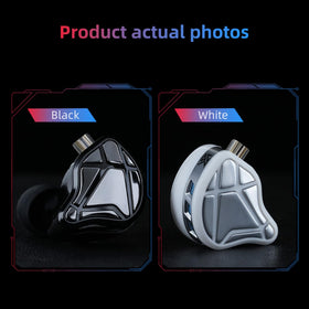 KZA COUSTICS Axas worn in ear during gameplay demonstrating isolation and focus