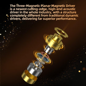 KZ Duonic comfort-fit ergonomic ear hooks for stage monitoring.