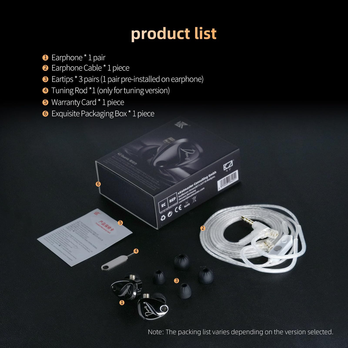 KZ Duonic scale comparison beside coin showing compact size and portable convenience
