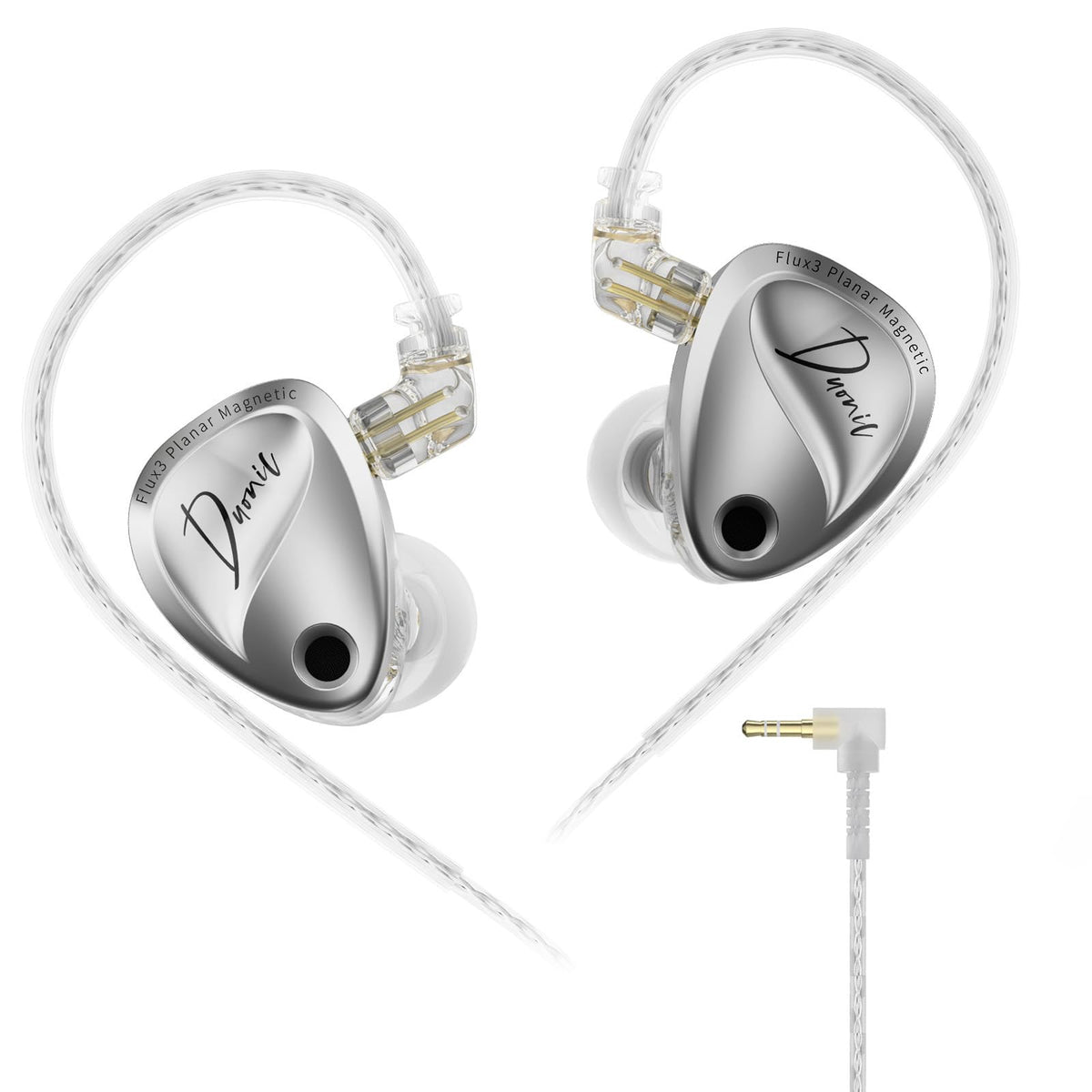 KZ Duonic triple-magnet planar driver delivers precise, high-resolution sound.
