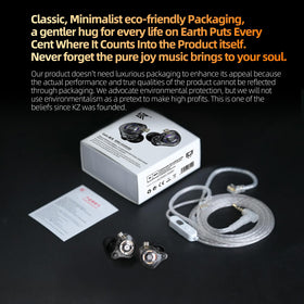 KZ Gale white packaging ready for display or gifting