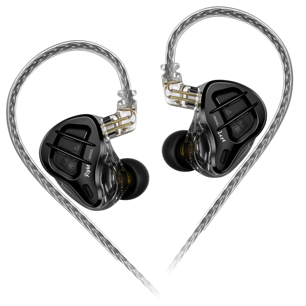 KZ ZAR shell-detail shows ergonomic design for comfortable wear.