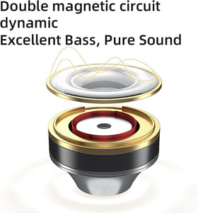 KZ ZAS 7BA+1DD balanced armature close-up showing high frequency detail.