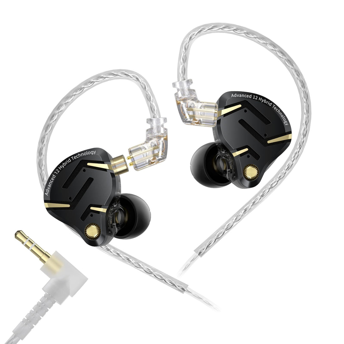 Kinboofi KZ ZS12 PRO 2 front view showing durable metal shells and premium finish