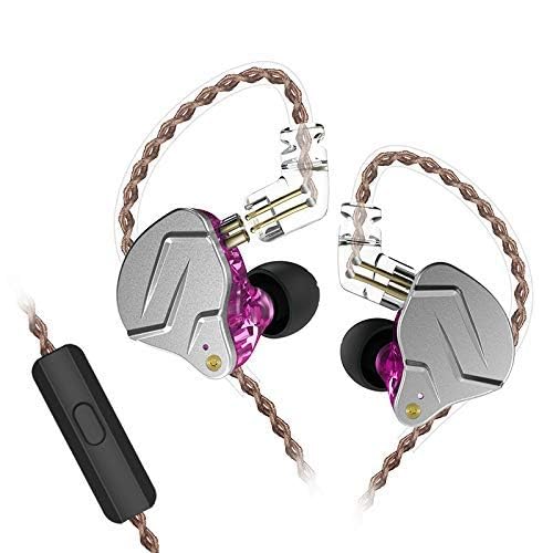 CCA KZ ZSN Pro detachable cable closeup showing gold-plated connector for durability.