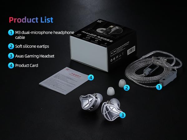 KZA COUSTICS Axas durable build supports long-term gaming use