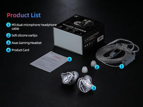 KZA COUSTICS Axas durable build supports long-term gaming use