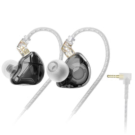 KZA COUSTICS KZ Axas ergonomic-fit earbuds for comfortable long sessions.