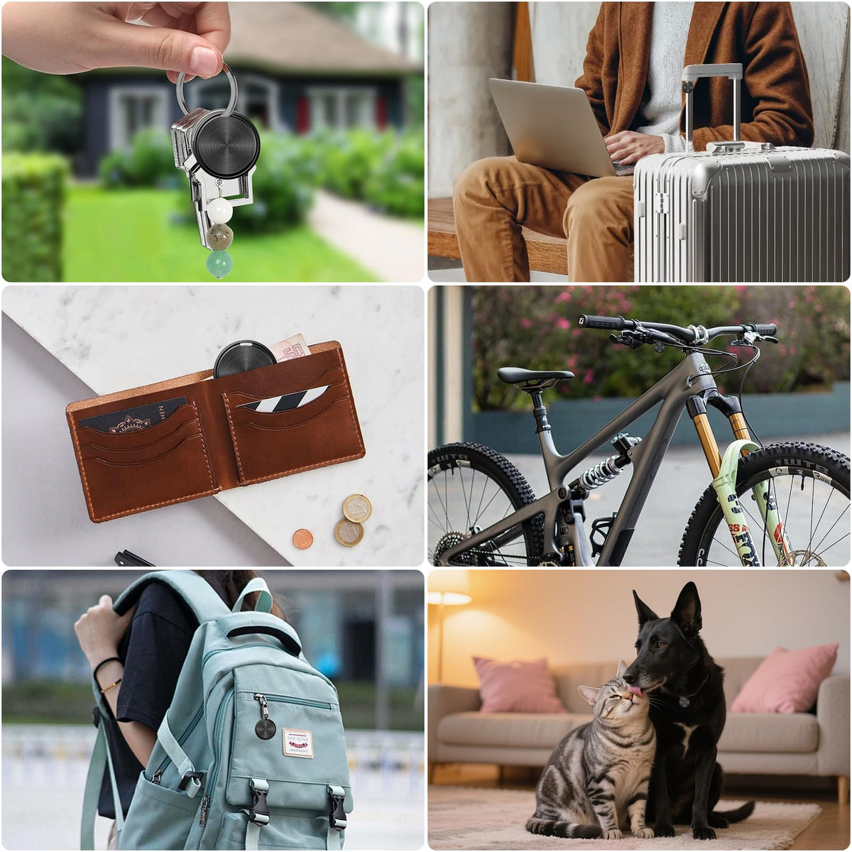 KZO on a desk near wallet and phone to prevent misplacement