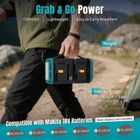 Kzreect compact design suits camping setups.