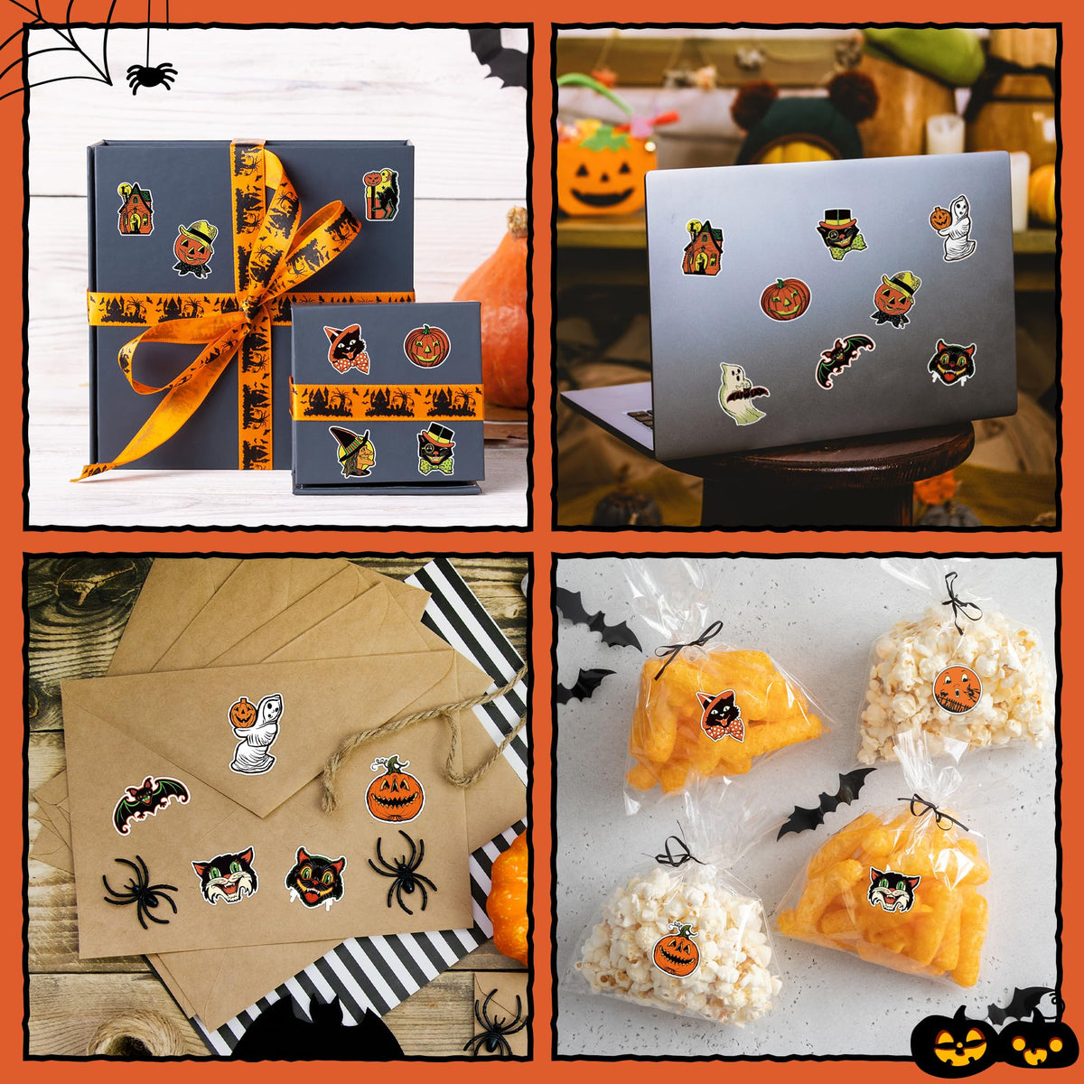 L1rabe Halloween party favor display illustrating easy group distribution
