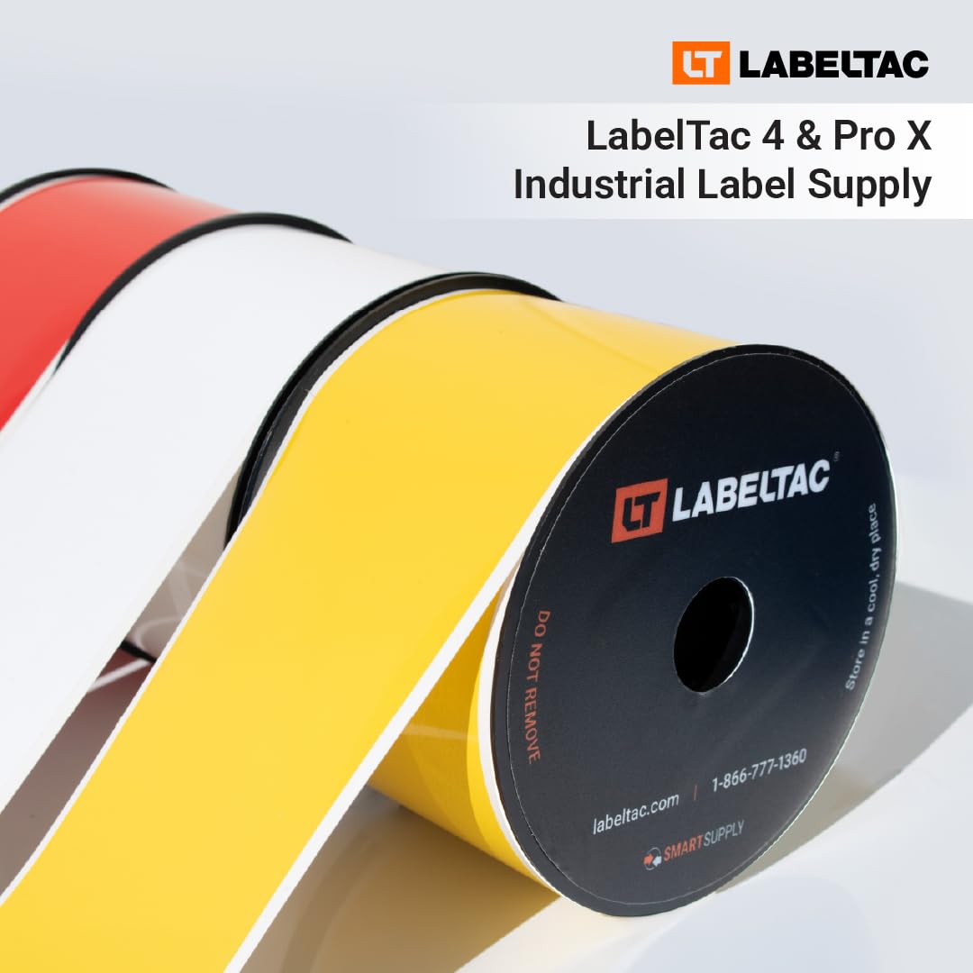 LabelTac indoor-outdoor vinyl roll offers long-lasting labels in warehouses.