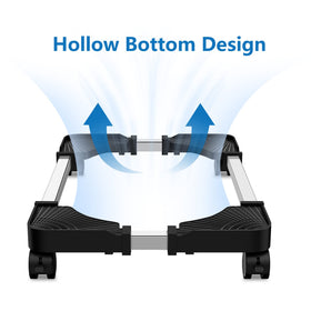 LABOBOLE side profile showing adjustable width for versatile tower fit and support