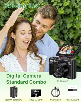 Lacegre camera held in hand to show portable size and travel-friendly benefit